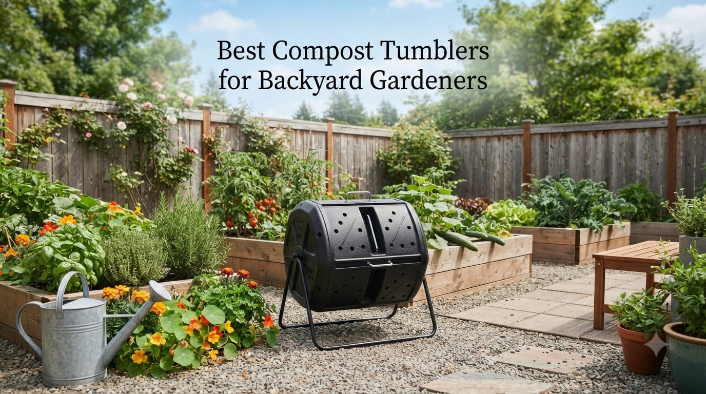 Best Compost Tumblers for Backyard Gardeners