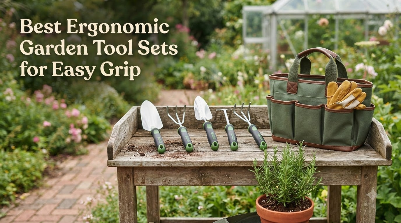 Best Ergonomic Garden Tool Sets for Easy Grip