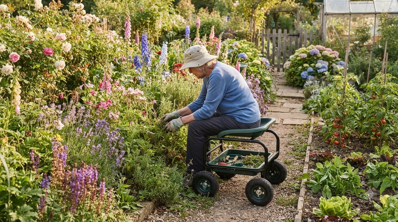 Best Rolling Garden Work Seats for Weeding