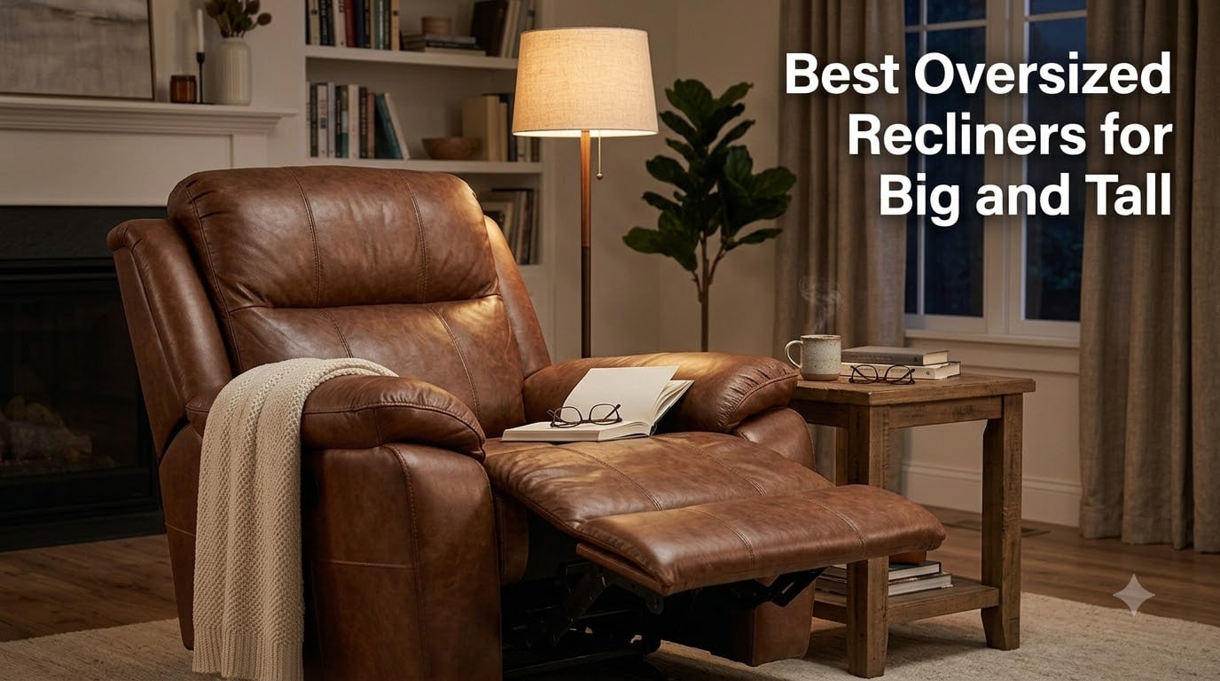 Best Oversized Recliners for Big and Tall