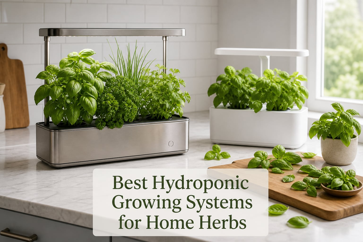 Best Hydroponic Growing Systems for Home Herbs