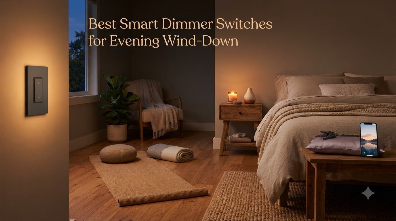Best Smart Dimmer Switches for Evening Wind-Down
