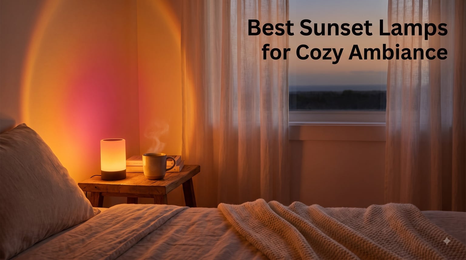 Best Sunset Lamps for Cozy Ambiance