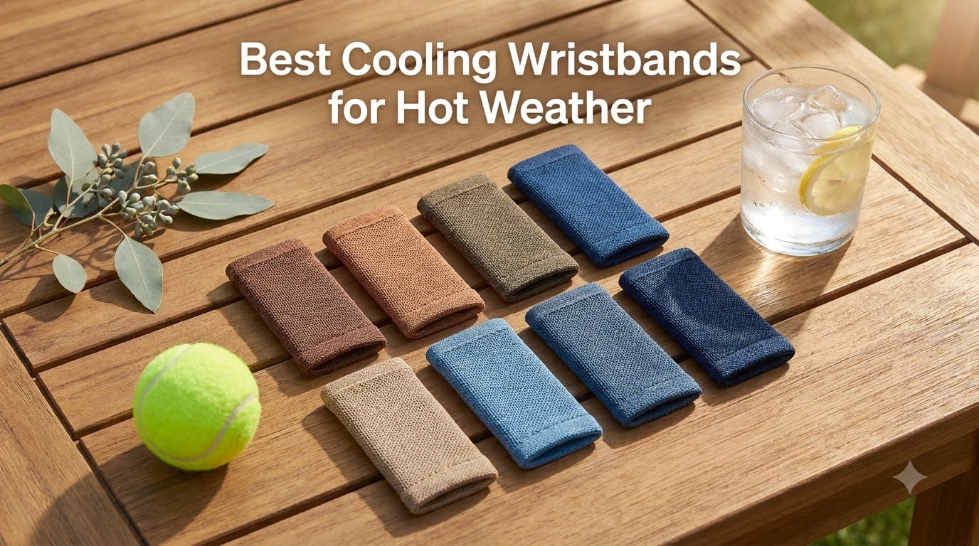 Best Cooling Wristbands for Hot Weather