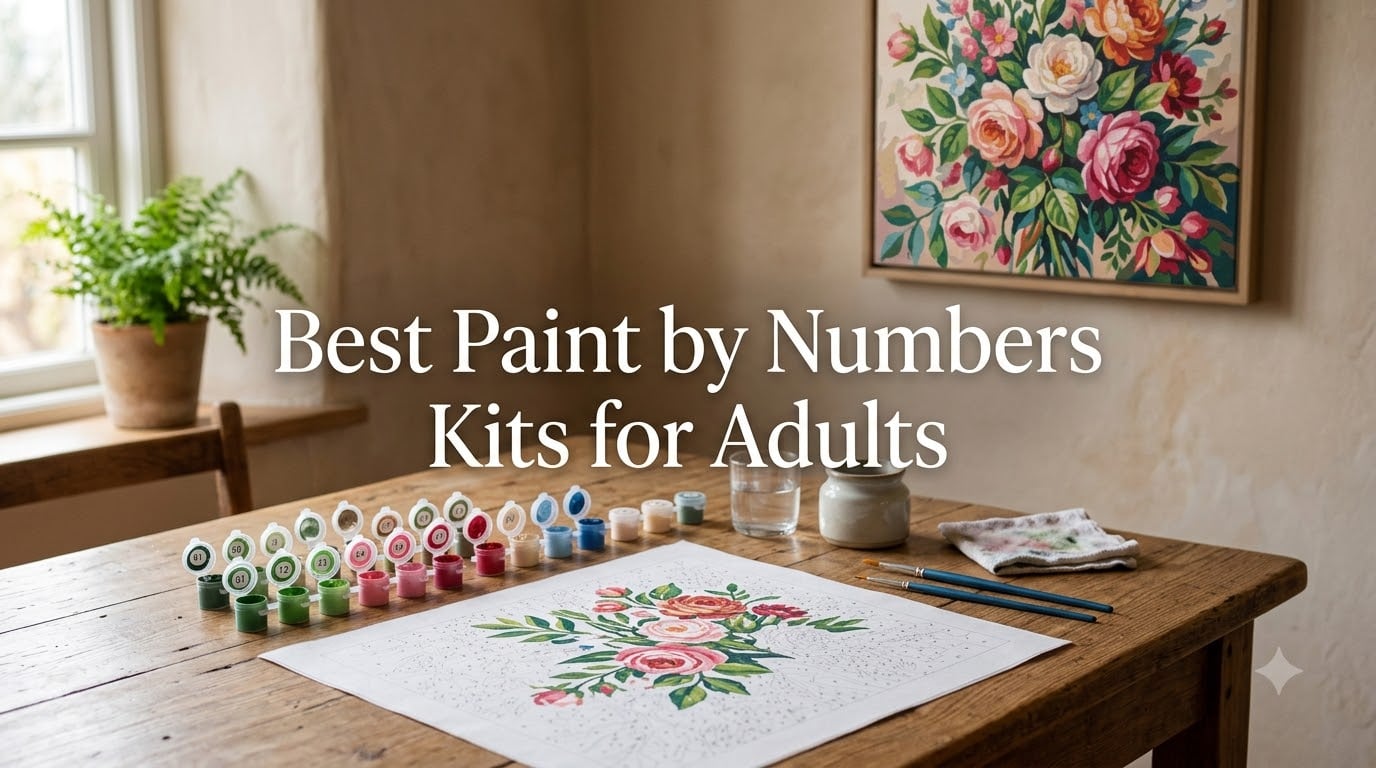 Best Paint by Numbers Kits for Adults