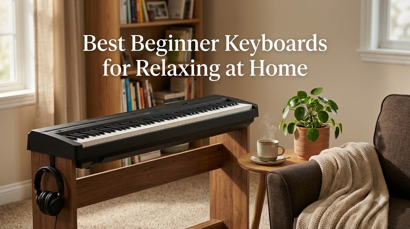Best Beginner Keyboards for Relaxing at Home