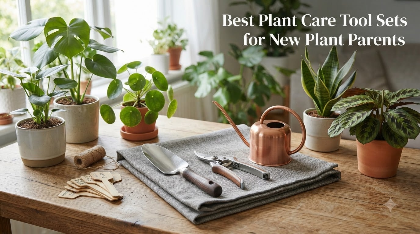 Best Plant Care Tool Sets for New Plant Parents