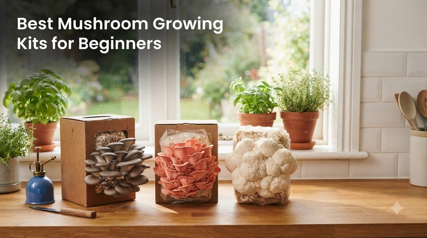 Best Mushroom Growing Kits for Beginners