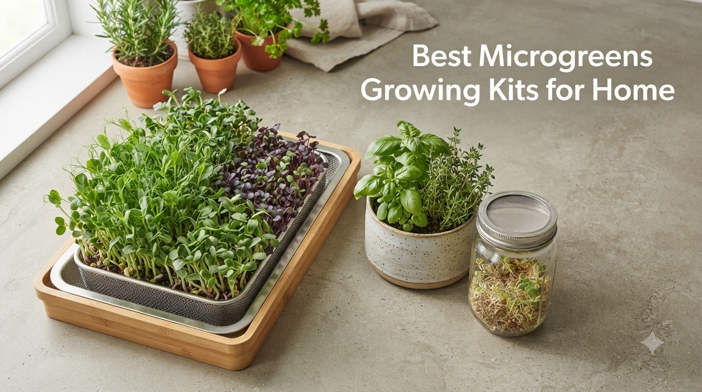 Best Microgreens Growing Kits for Home