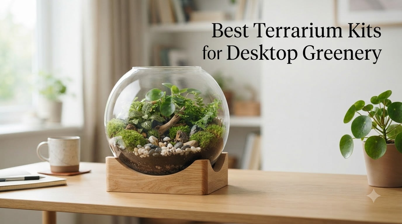 Best Terrarium Kits for Desktop Greenery