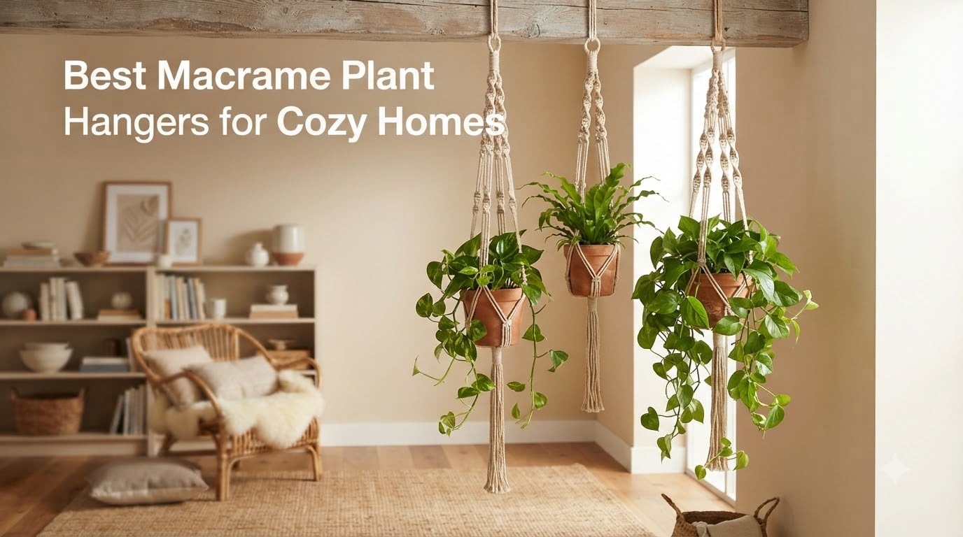 Best Macrame Plant Hangers for Cozy Homes