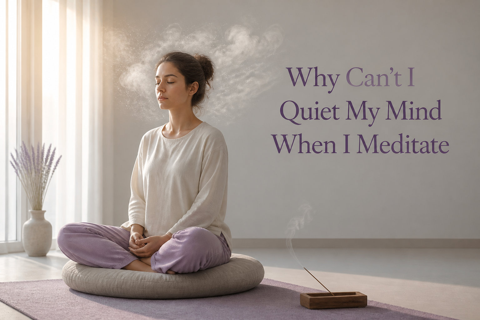 Why Can't I Quiet My Mind When I Meditate