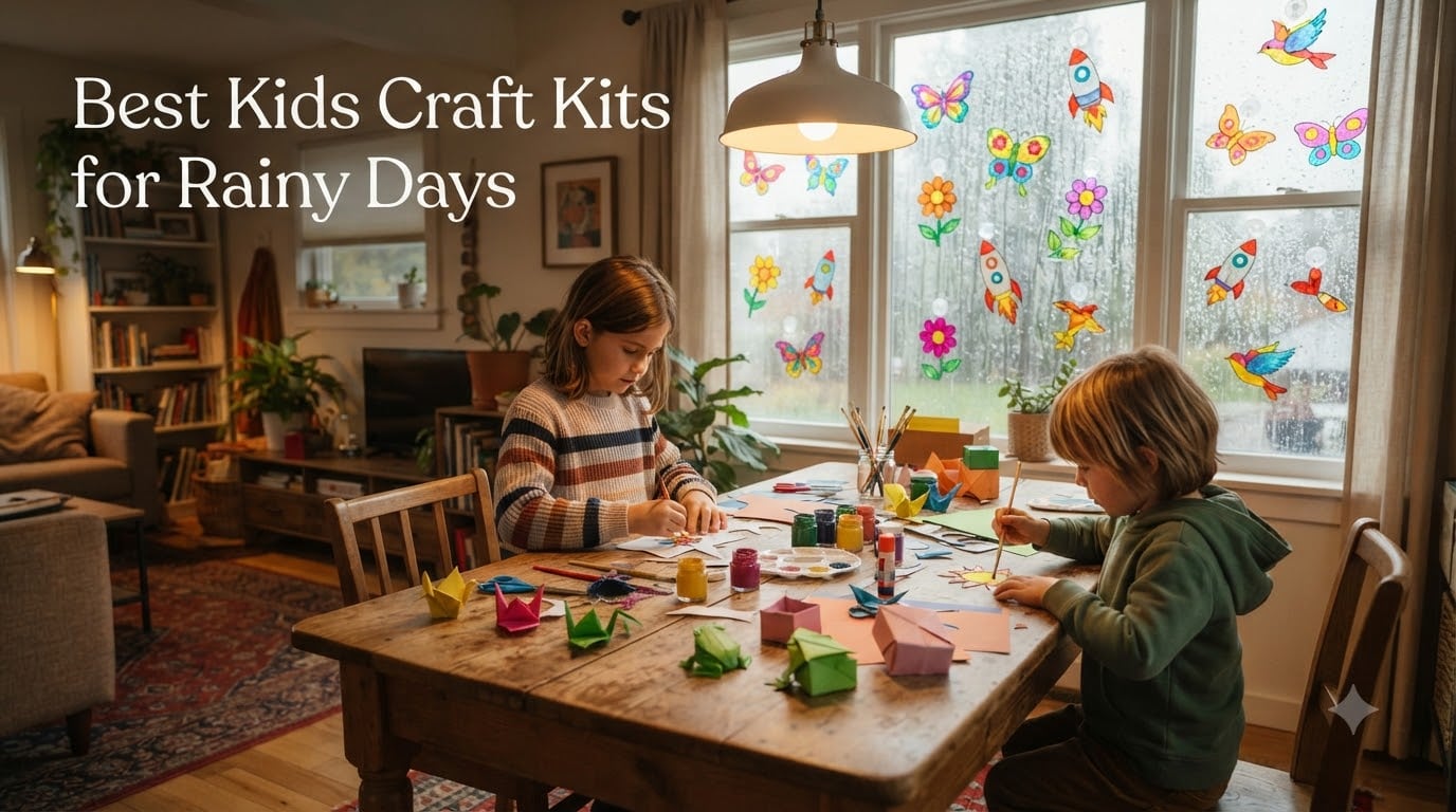 Best Kids Craft Kits for Rainy Days