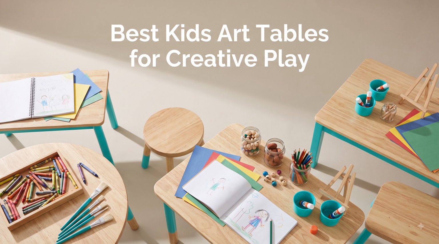 Best Kids Art Tables for Creative Play