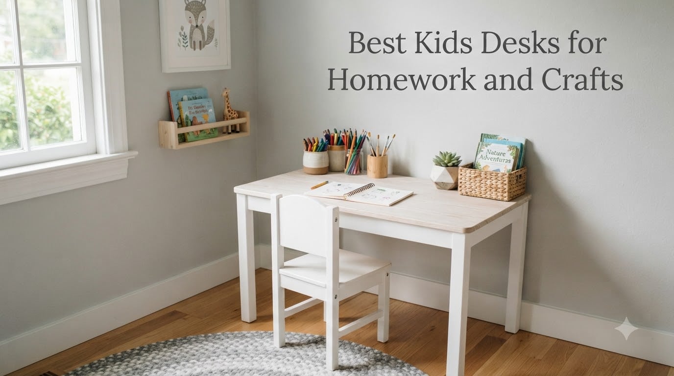 Best Kids Desks for Homework and Crafts