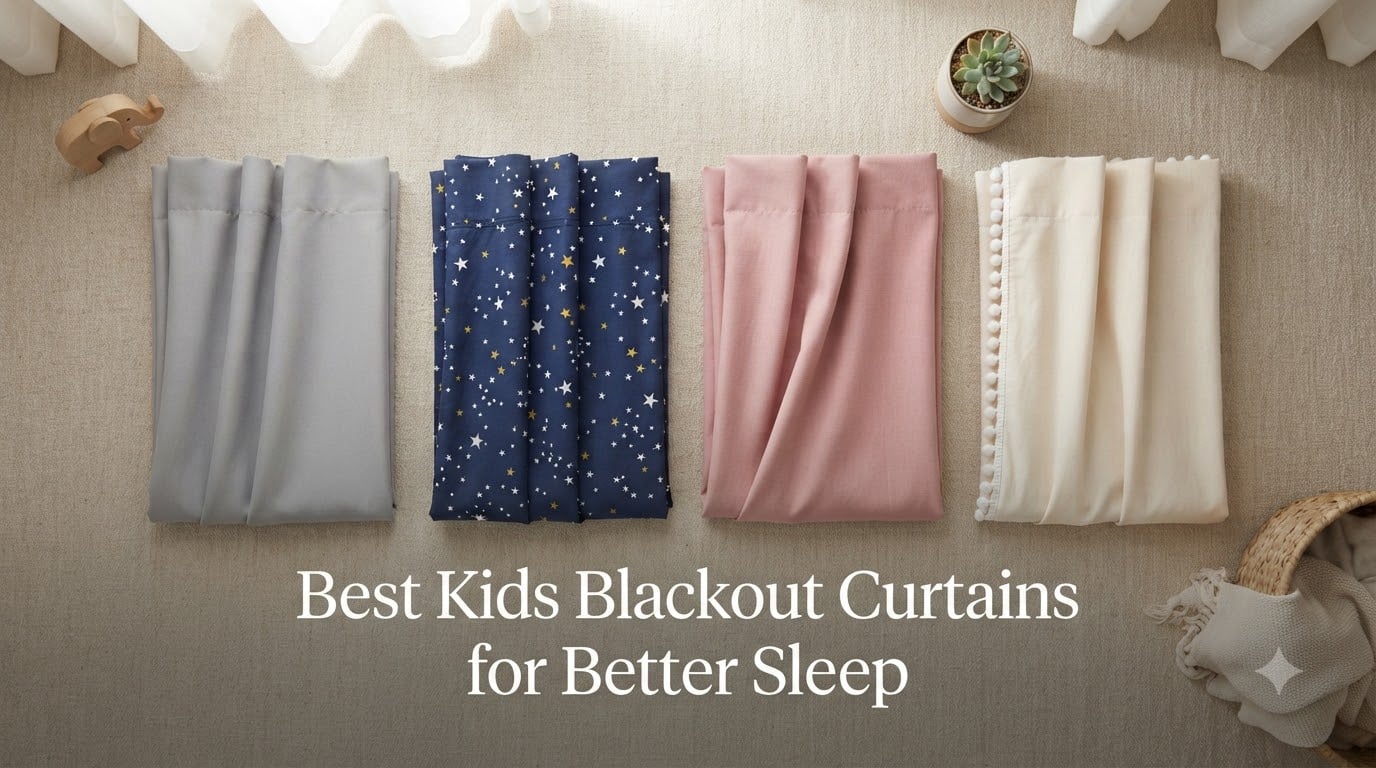 Best Kids Blackout Curtains for Better Sleep