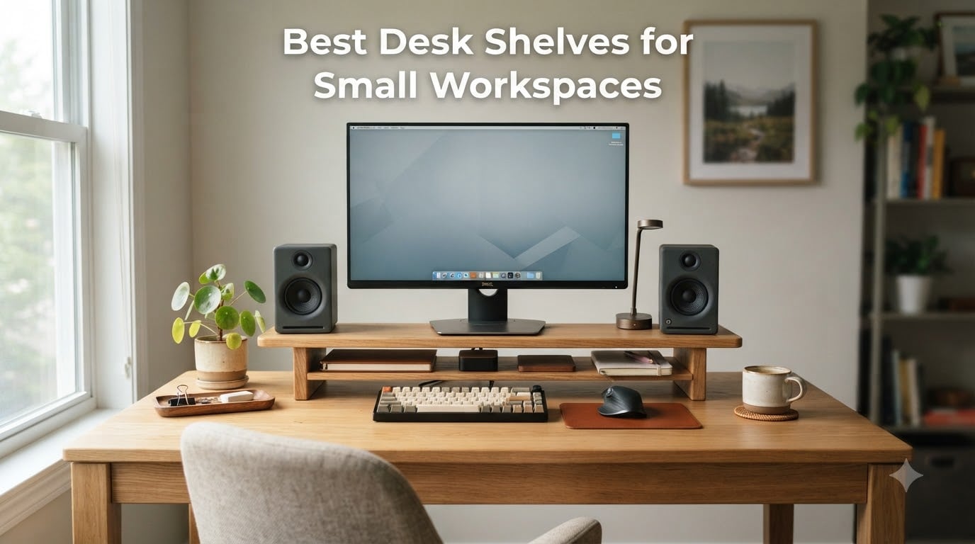Best Desk Shelves for Small Workspaces