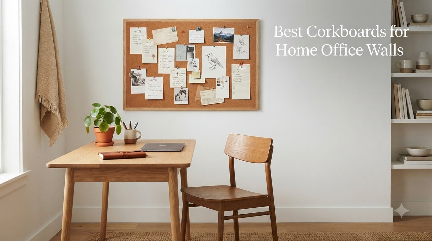 Best Corkboards for Home Office Walls