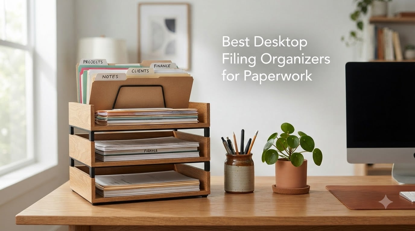 Best Desktop Filing Organizers for Paperwork