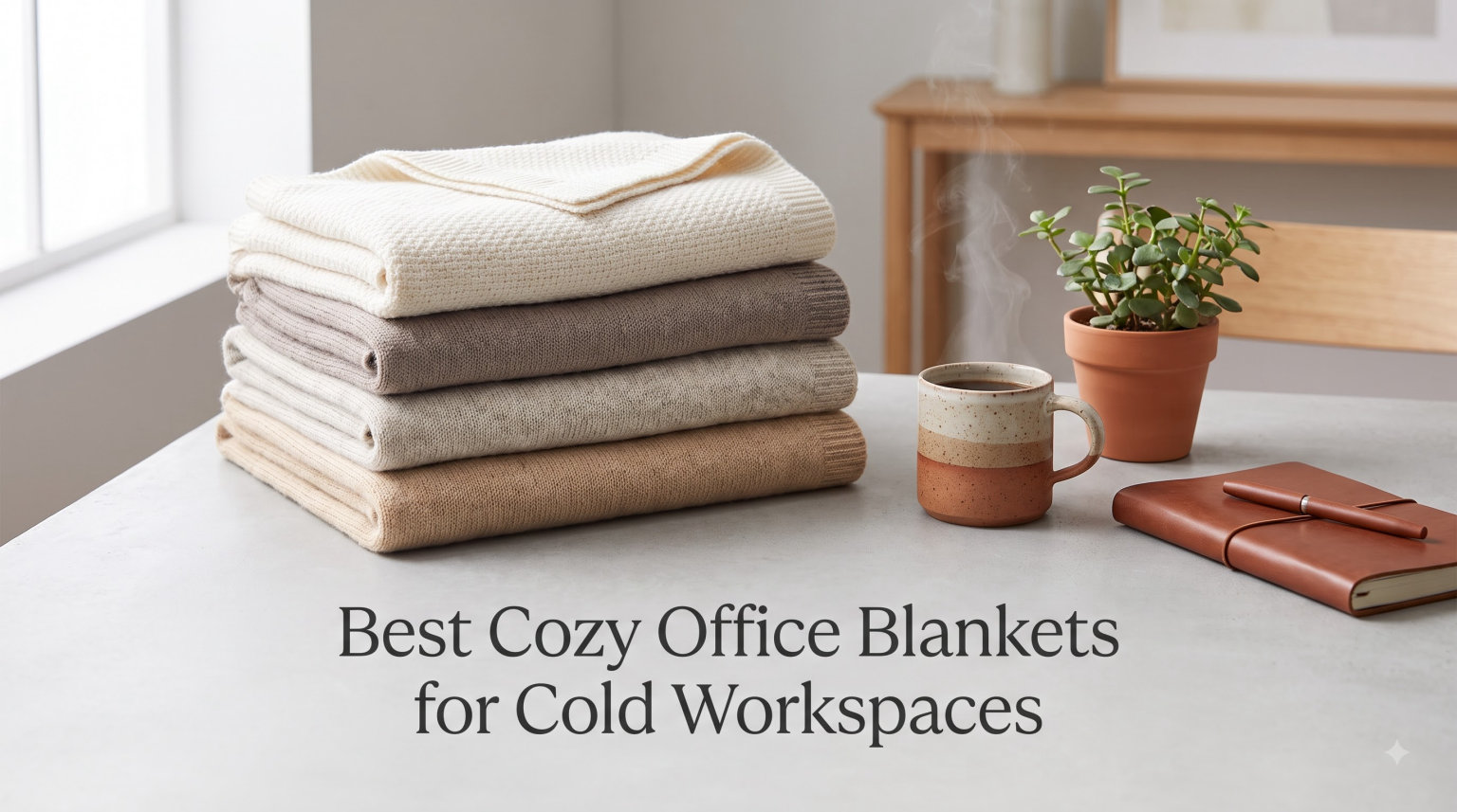 Best Cozy Office Blankets for Cold Workspaces