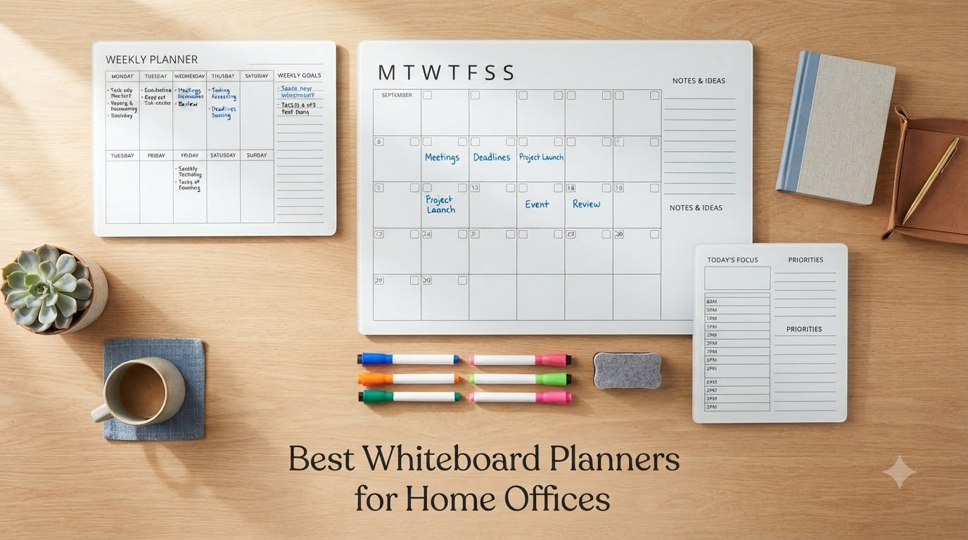 Best Whiteboard Planners for Home Offices