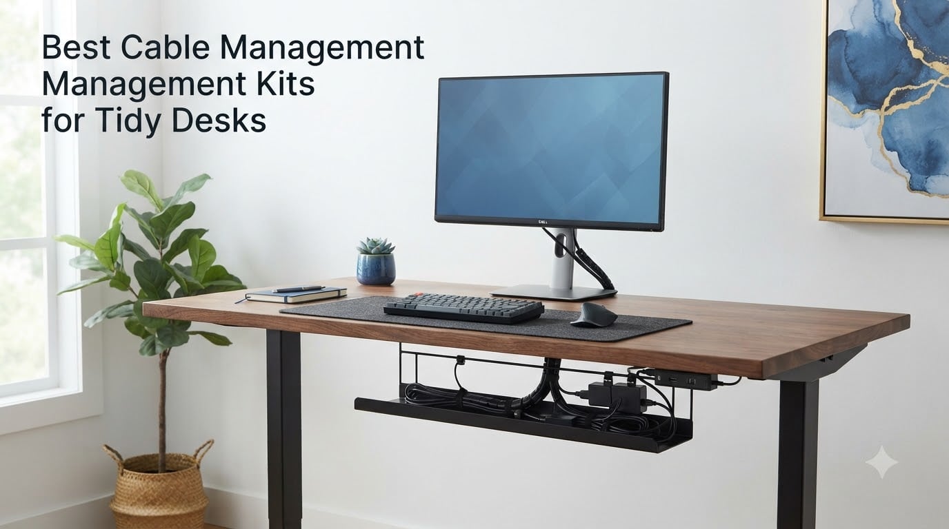 Best Cable Management Kits for Tidy Desks