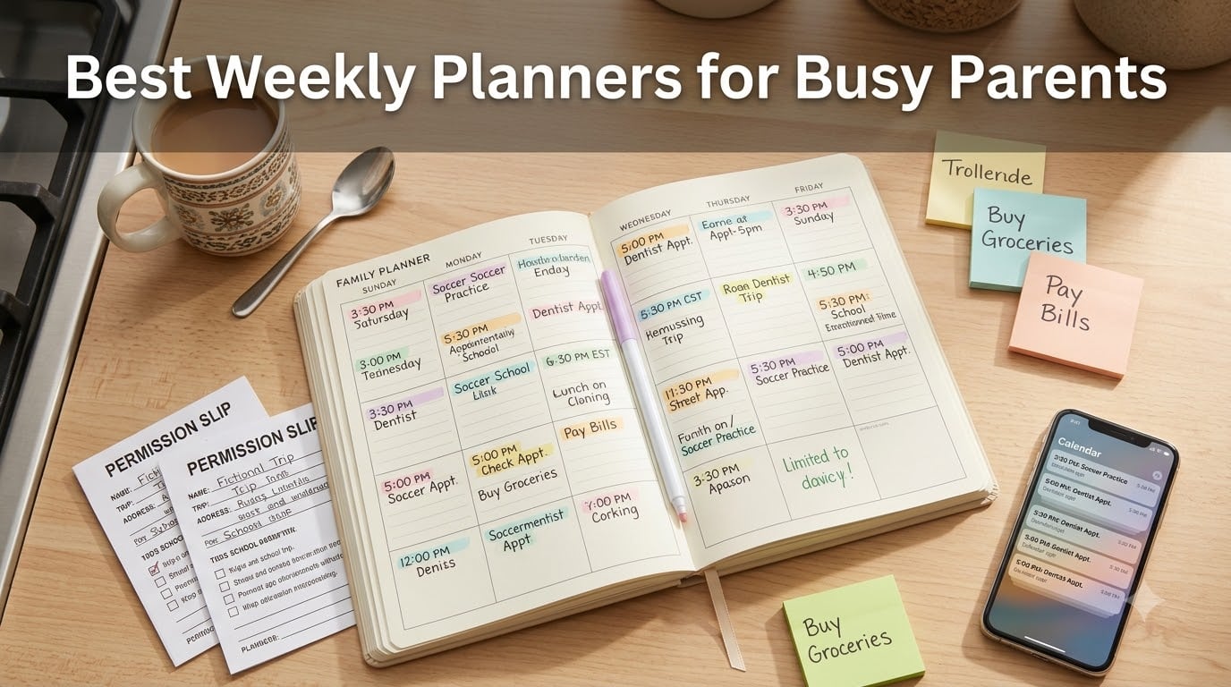 Best Weekly Planners for Busy Parents