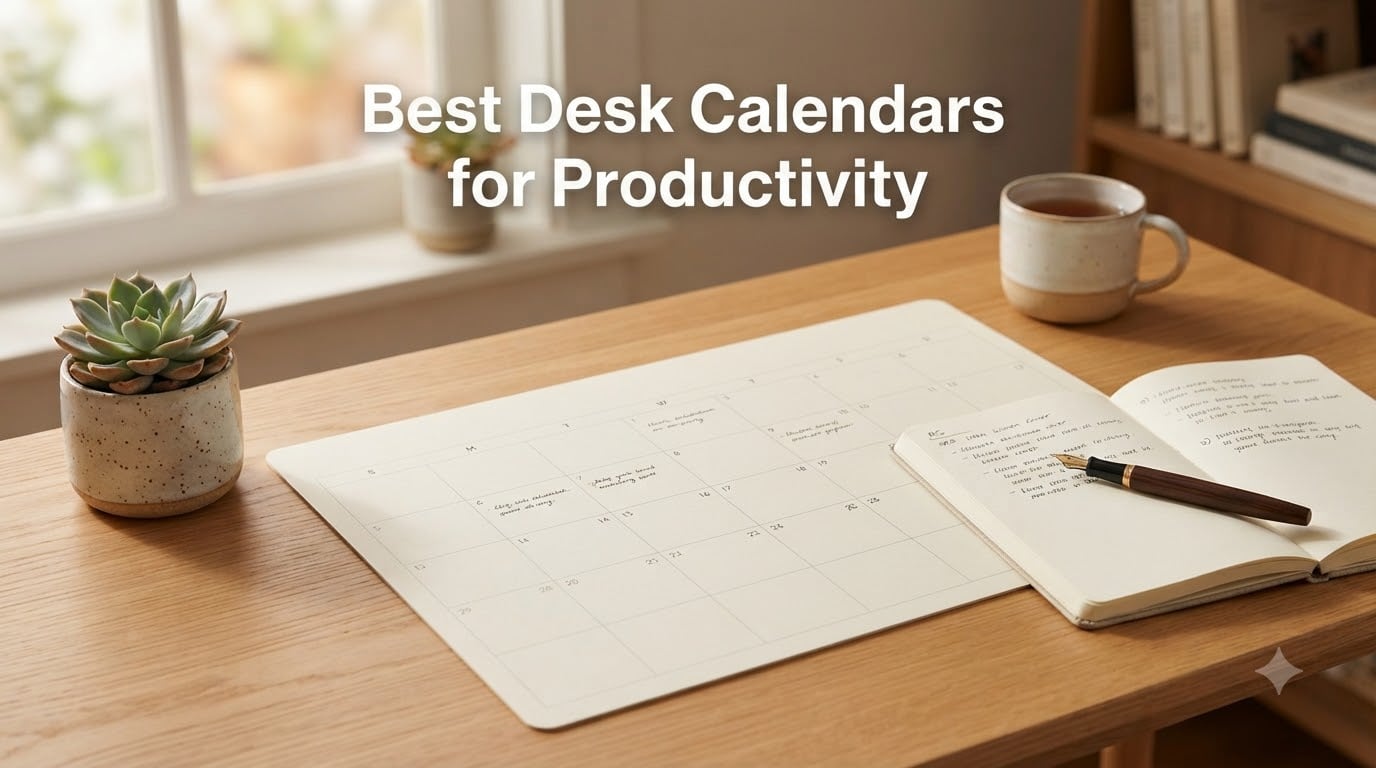 Best Desk Calendars for Productivity