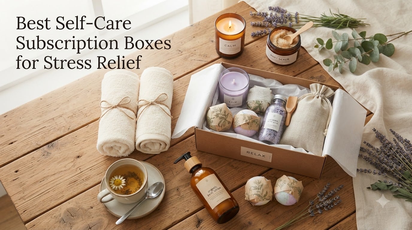 Best Self-Care Subscription Boxes for Stress Relief