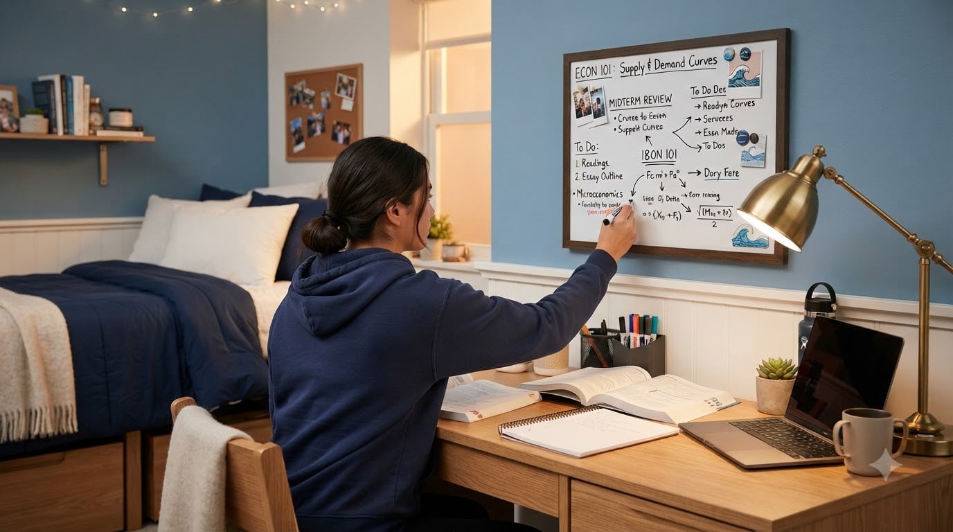 Best Whiteboards for Dorm Rooms