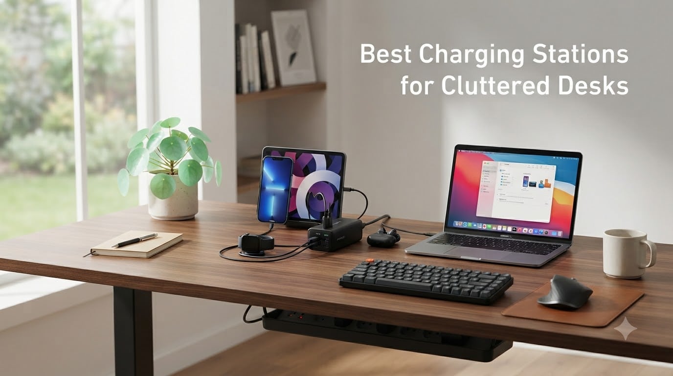 Best Charging Stations for Cluttered Desks