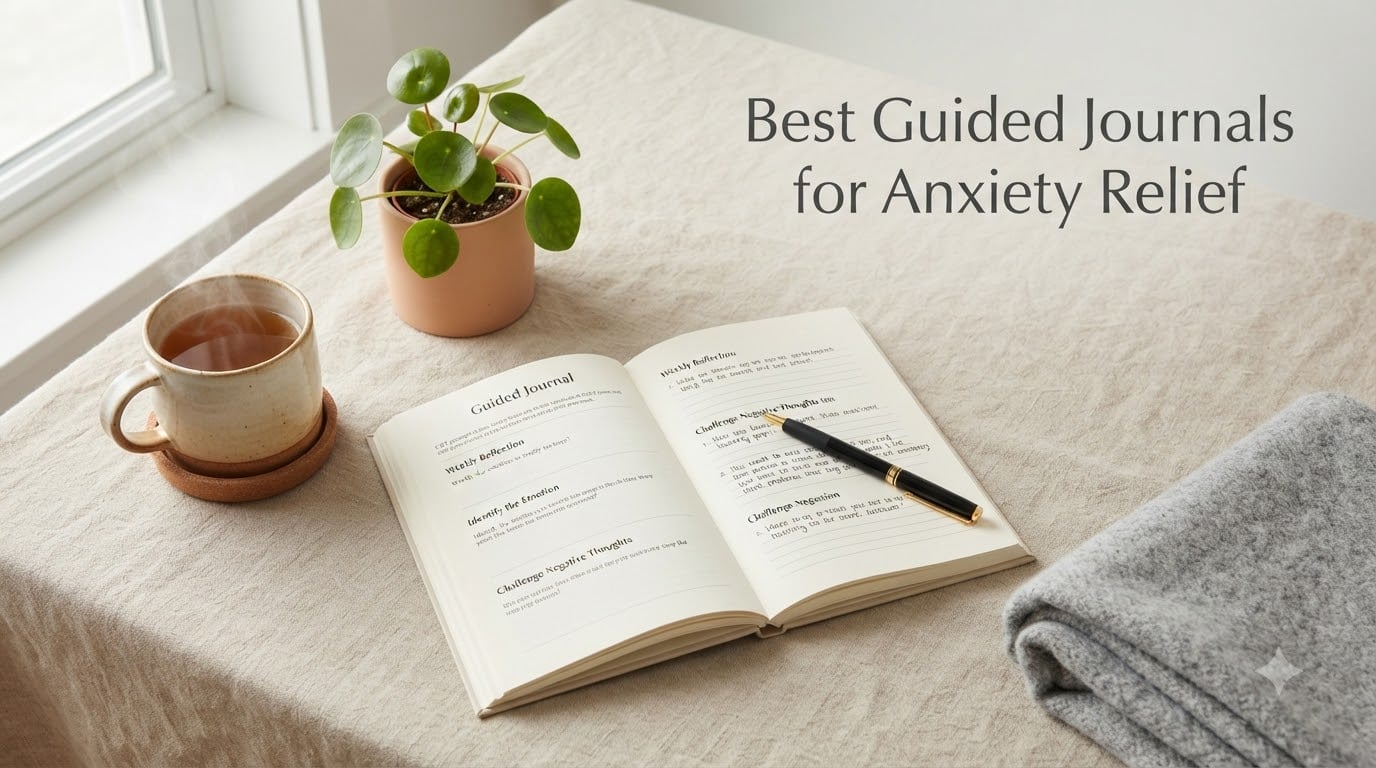 Best Guided Journals for Anxiety Relief