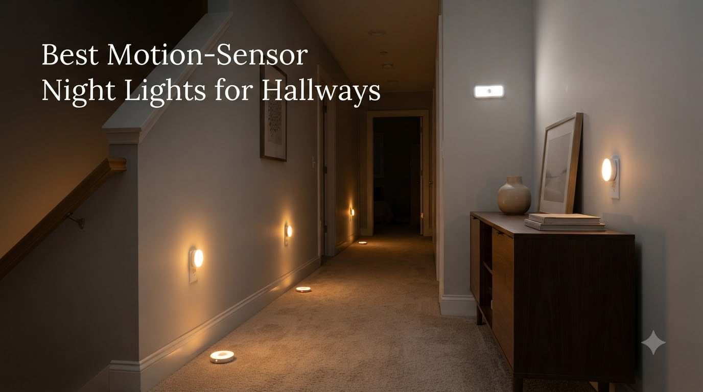 Best Motion-Sensor Night Lights for Hallways