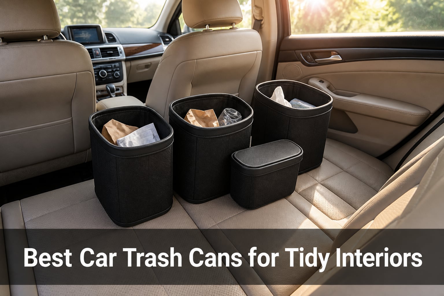 Best Car Trash Cans for Tidy Interiors