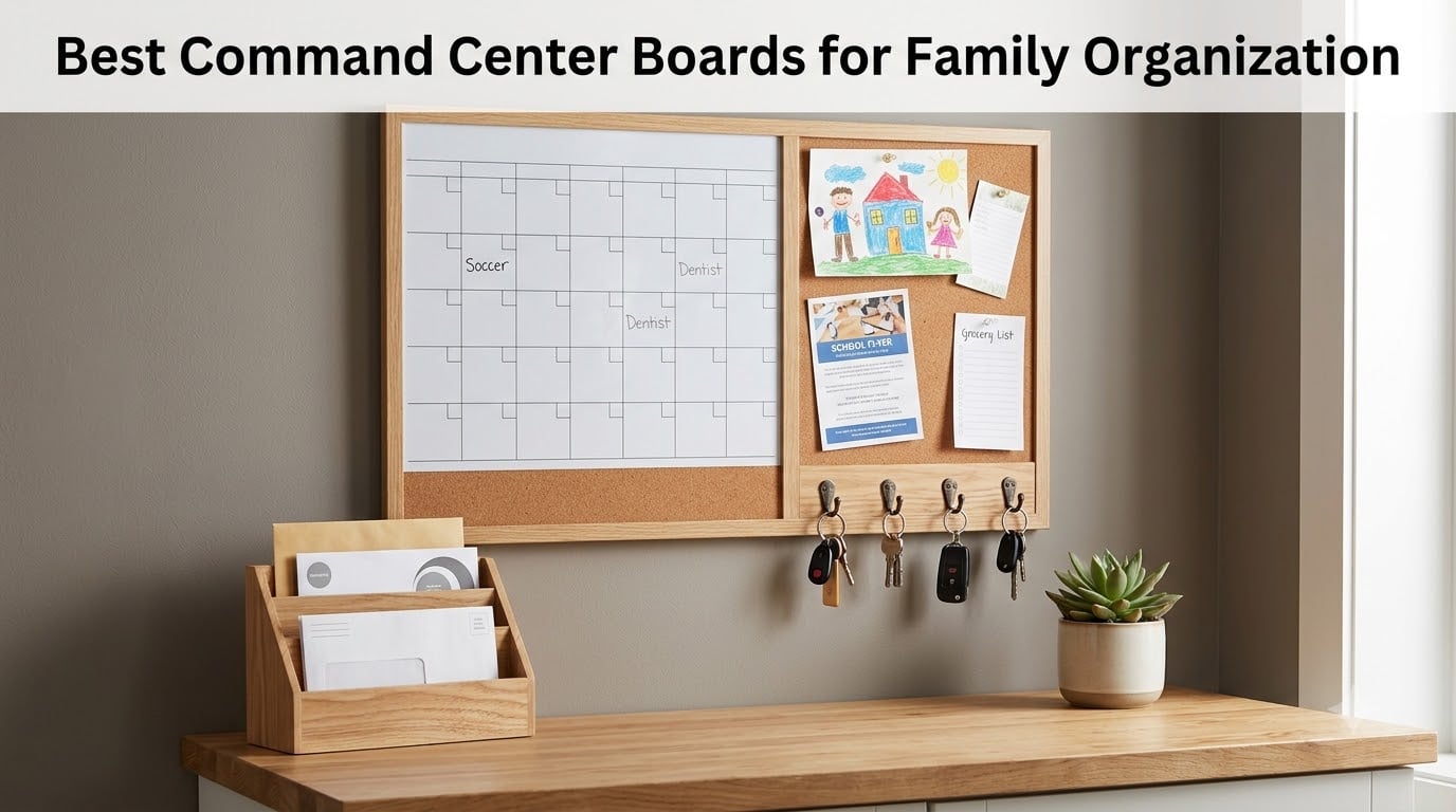 Best Command Center Boards for Family Organization