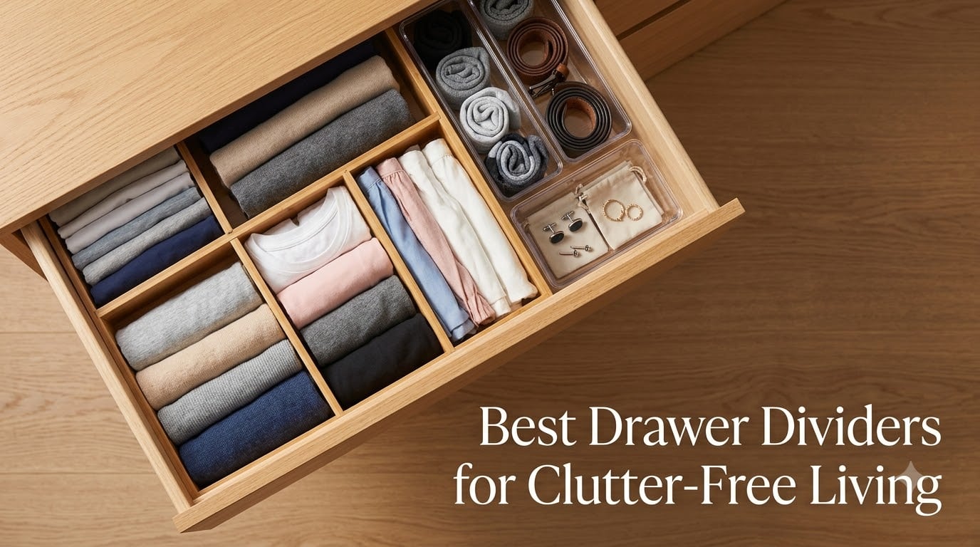 Best Drawer Dividers for Clutter-Free Living