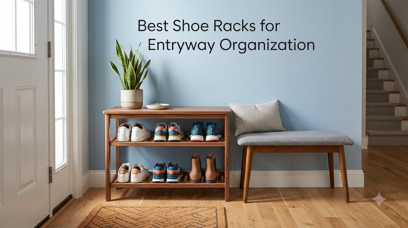 Best Shoe Racks for Entryway Organization