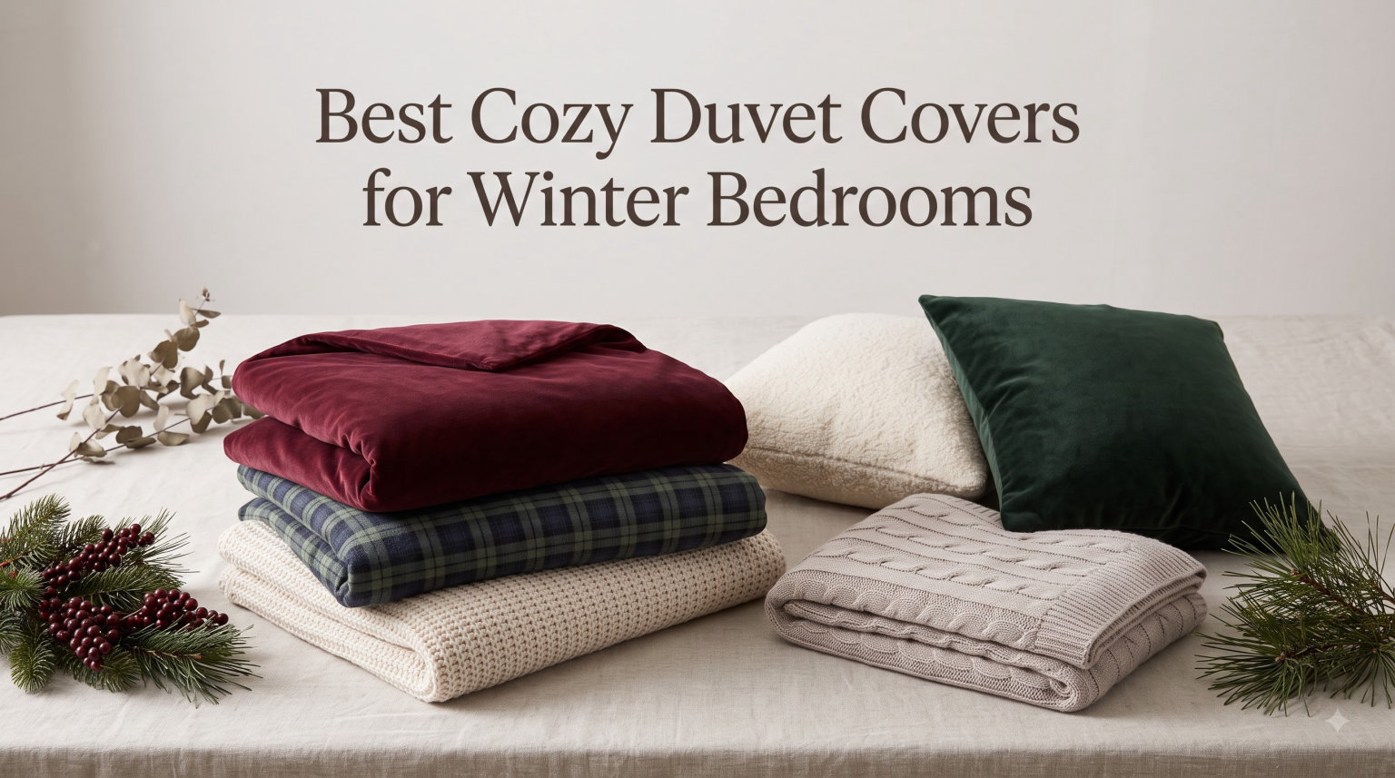 Best Cozy Duvet Covers for Winter Bedrooms