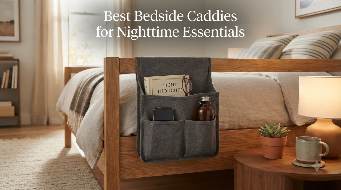 Best Bedside Caddies for Nighttime Essentials