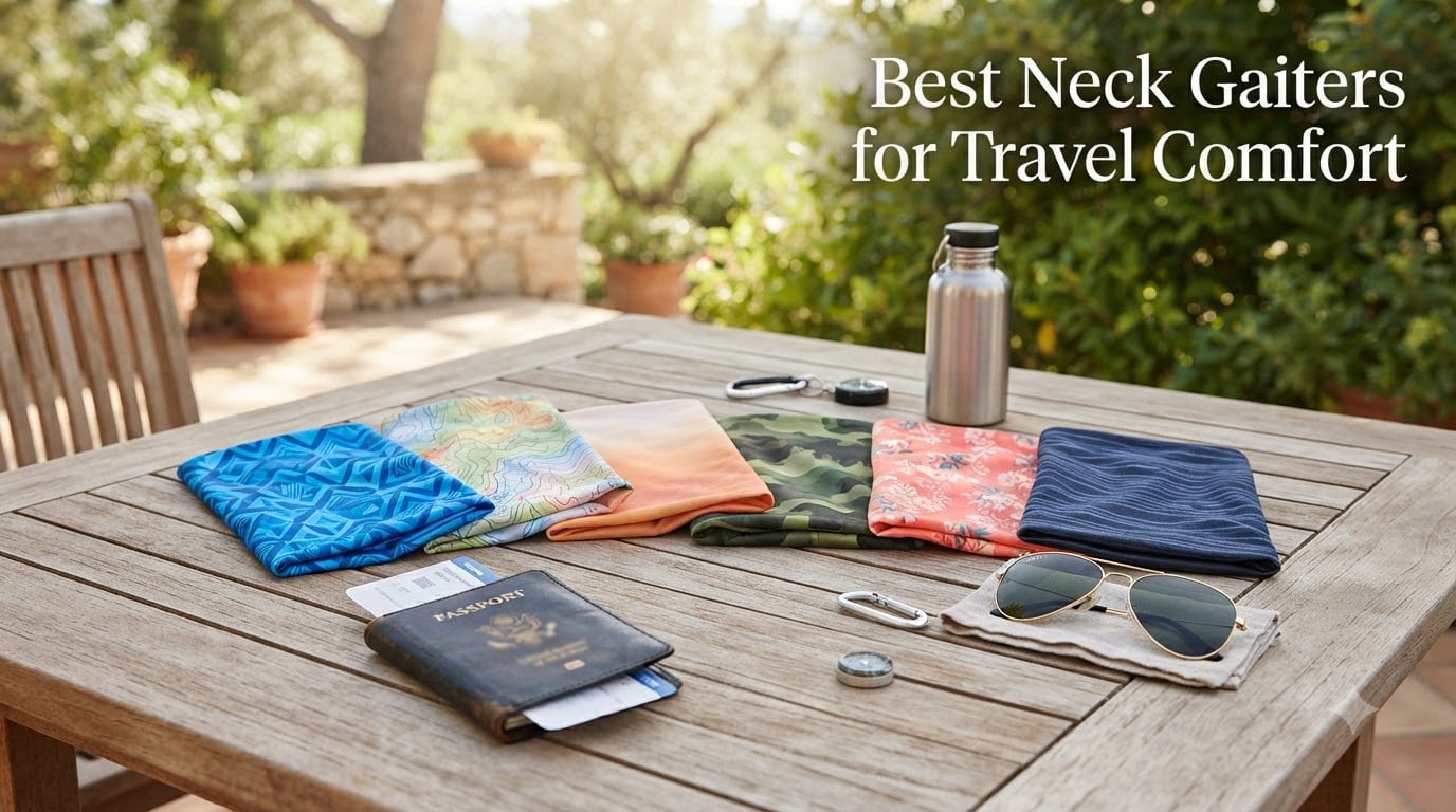 Best Neck Gaiters for Travel Comfort