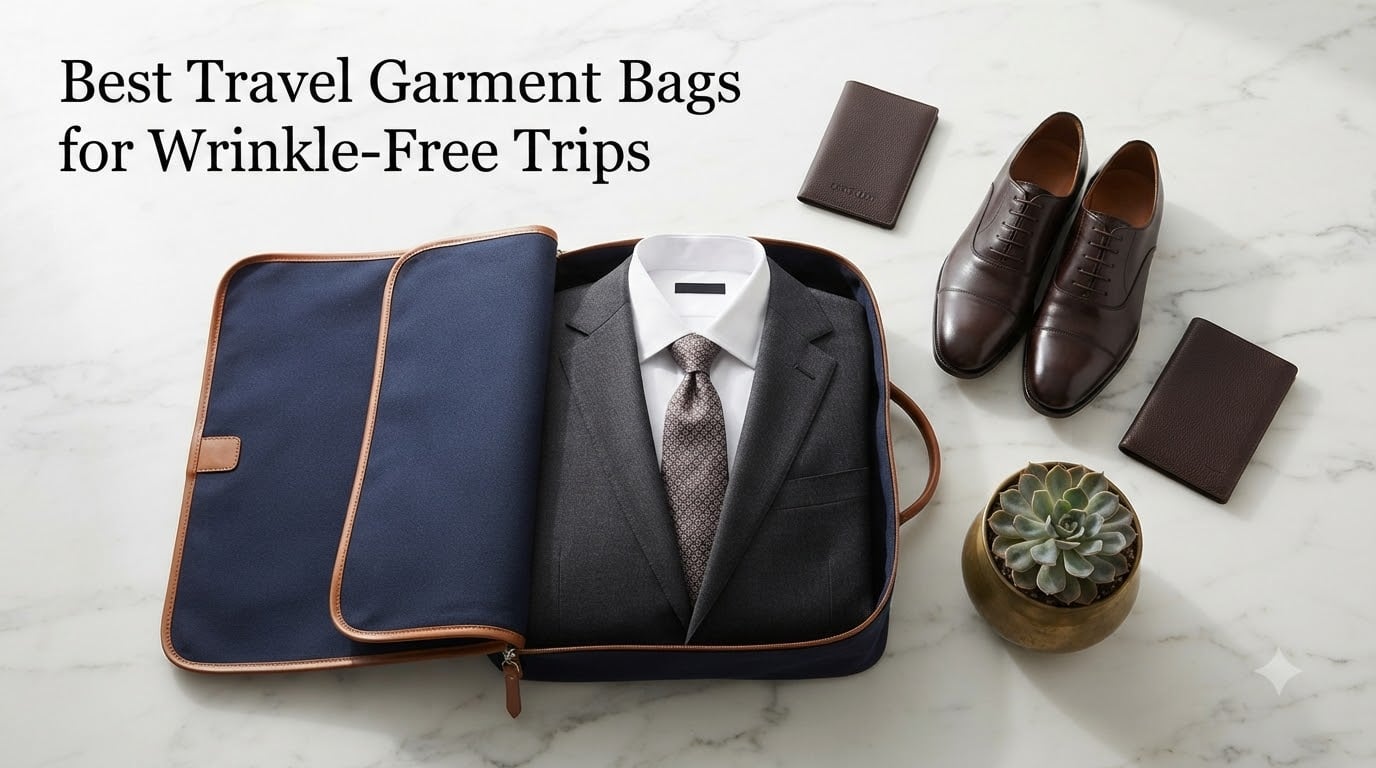 Best Travel Garment Bags for Wrinkle-Free Trips