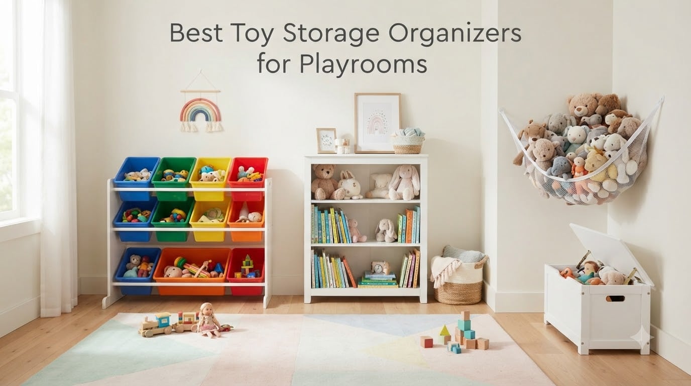 Best Toy Storage Organizers for Playrooms