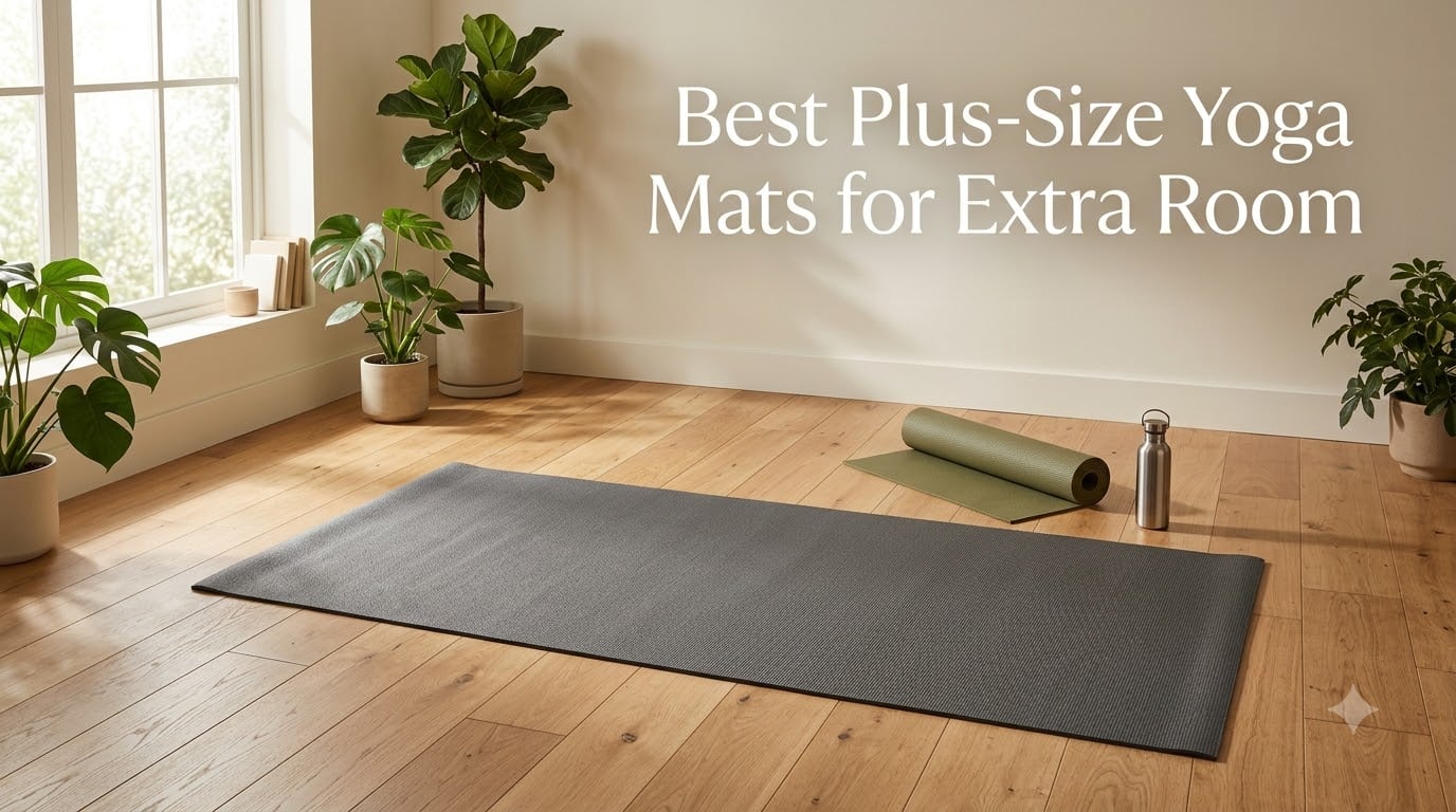 Best Plus-Size Yoga Mats for Extra Room