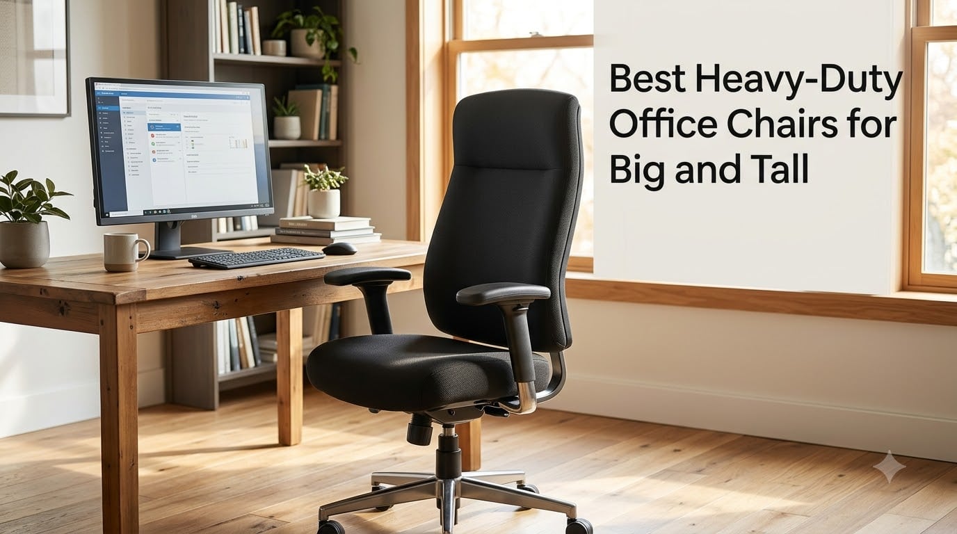 Best Heavy-Duty Office Chairs for Big and Tall