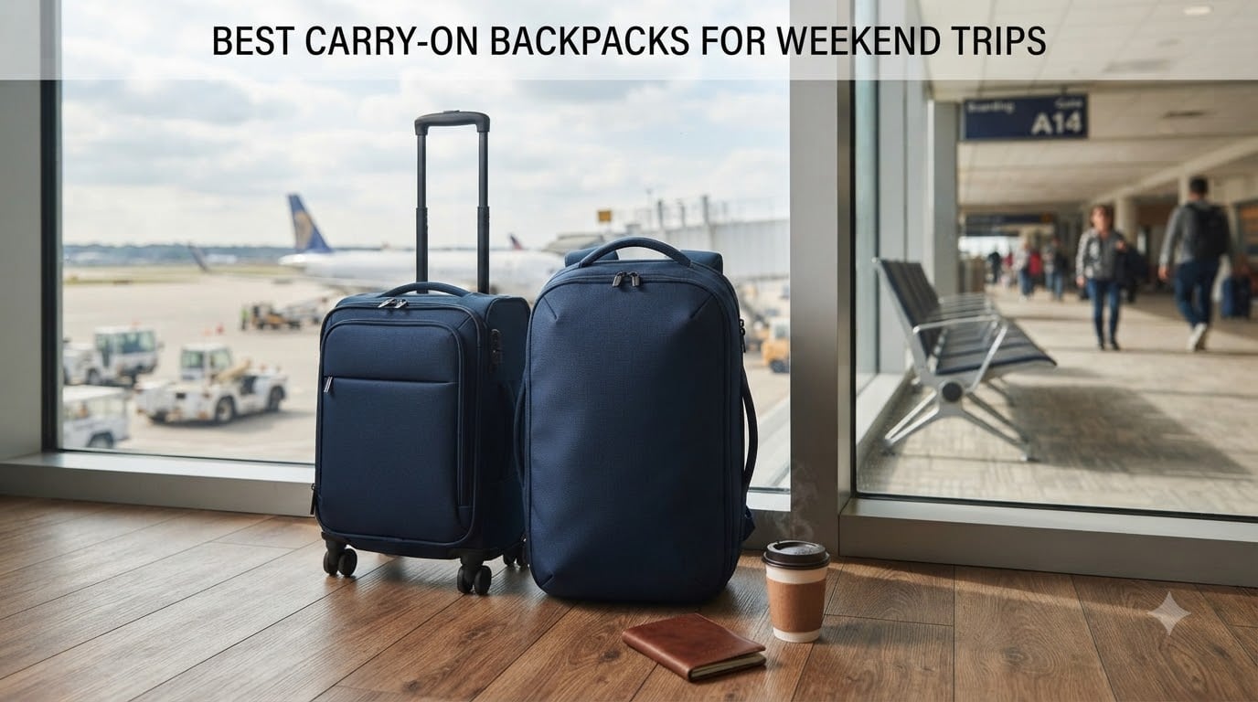 Best Carry-On Backpacks for Weekend Trips