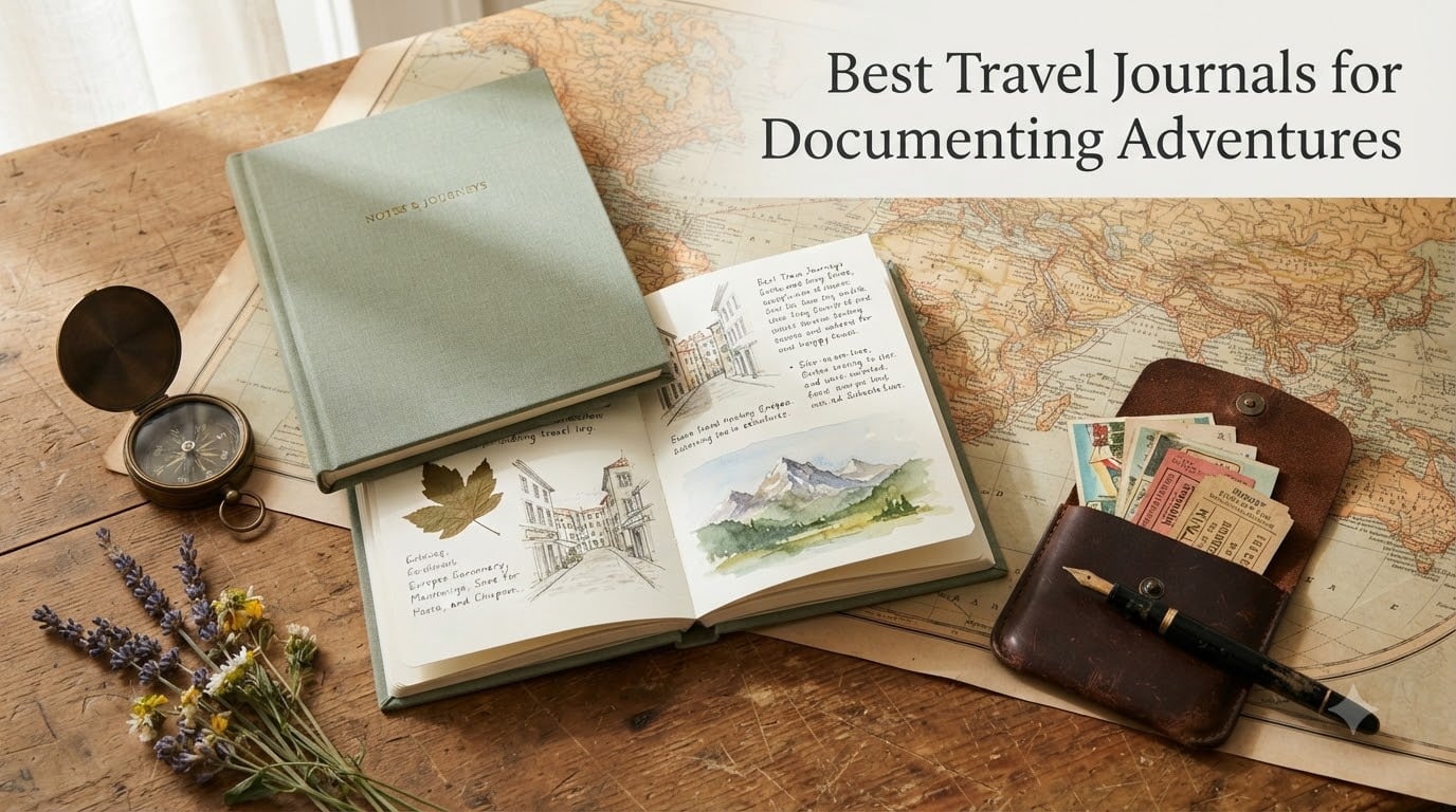 Best Travel Journals for Documenting Adventures