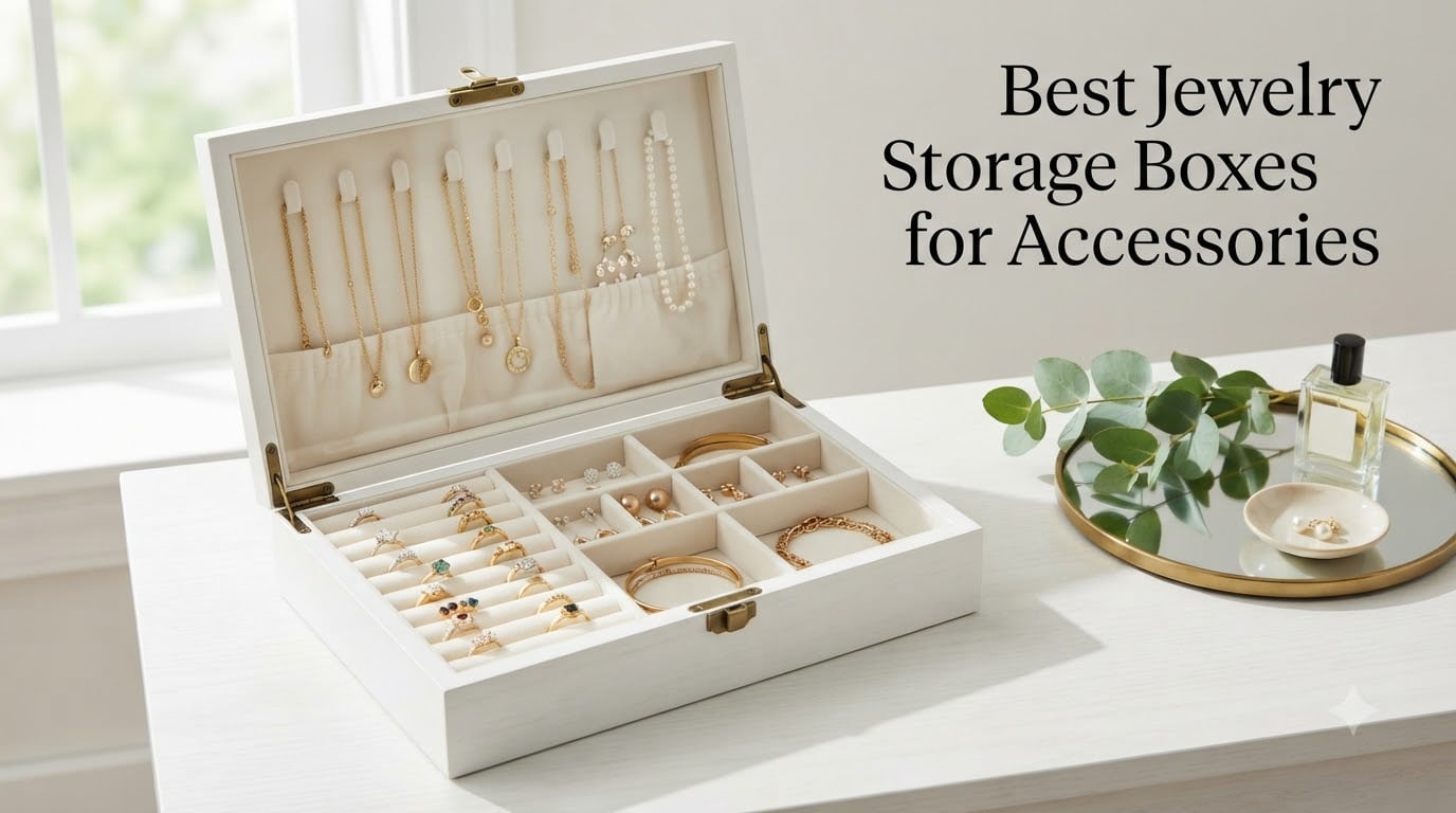 Best Jewelry Storage Boxes for Accessories