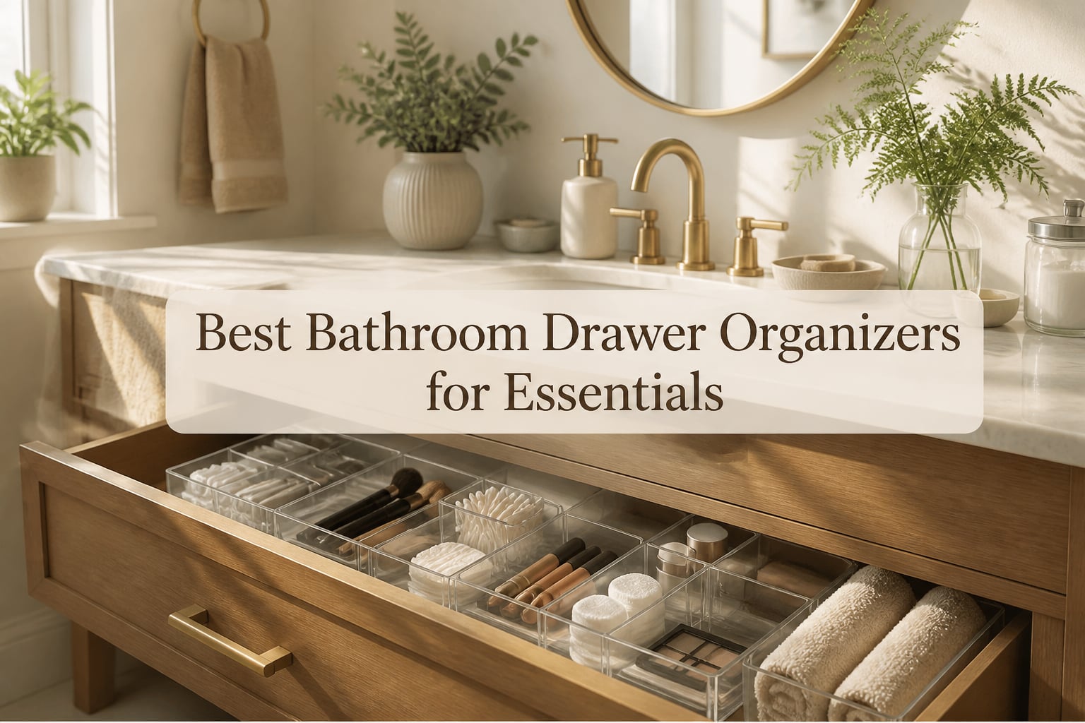 Best Bathroom Drawer Organizers for Essentials