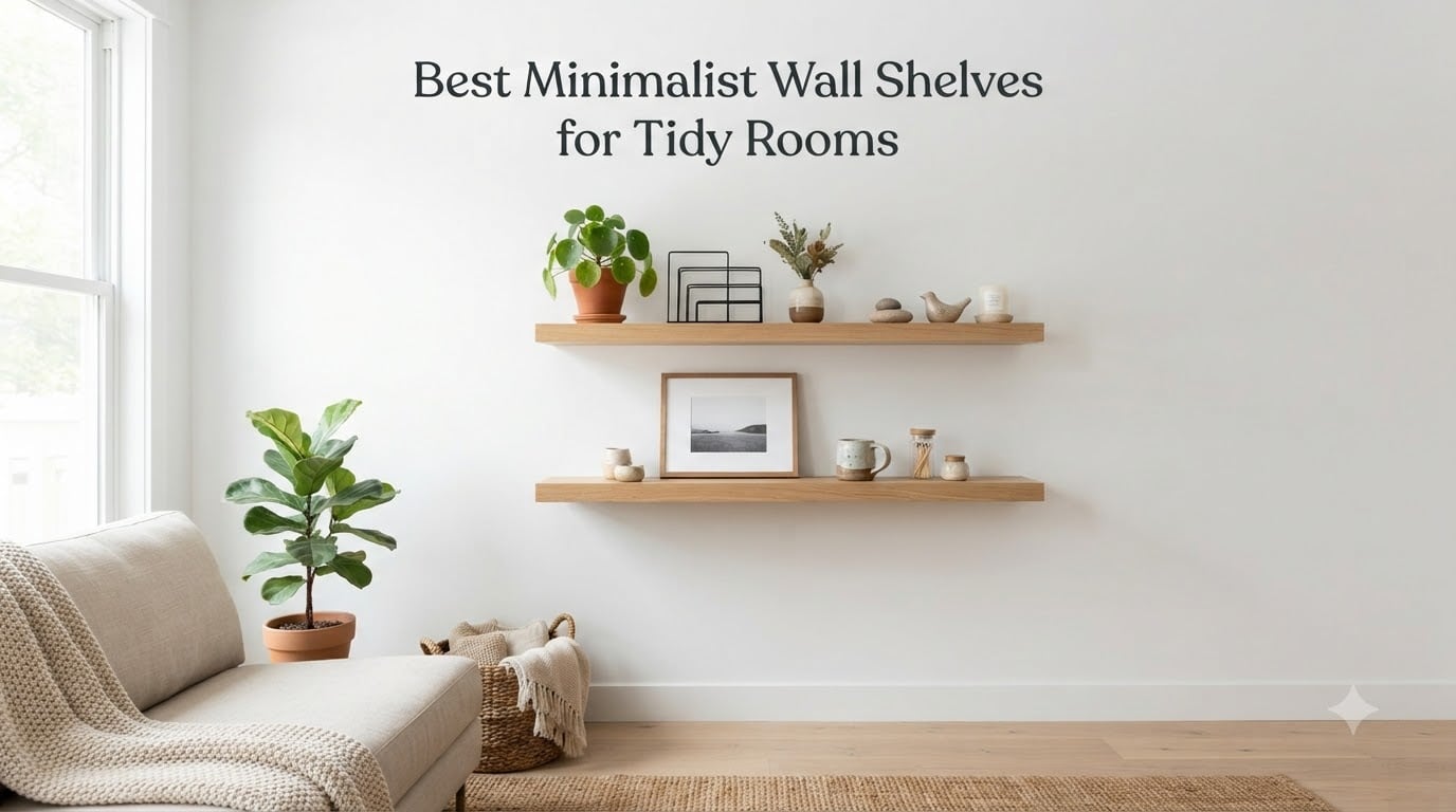 Best Minimalist Wall Shelves for Tidy Rooms