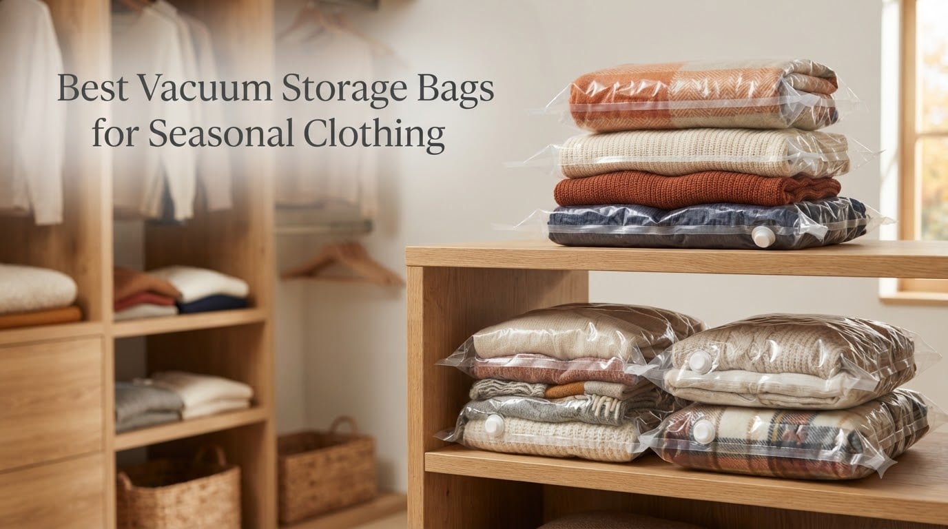Best Vacuum Storage Bags for Seasonal Clothing